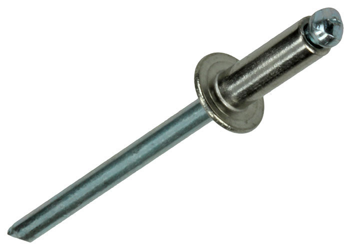 Blindnieten ø 4x12mm Rvs+drill - 50st