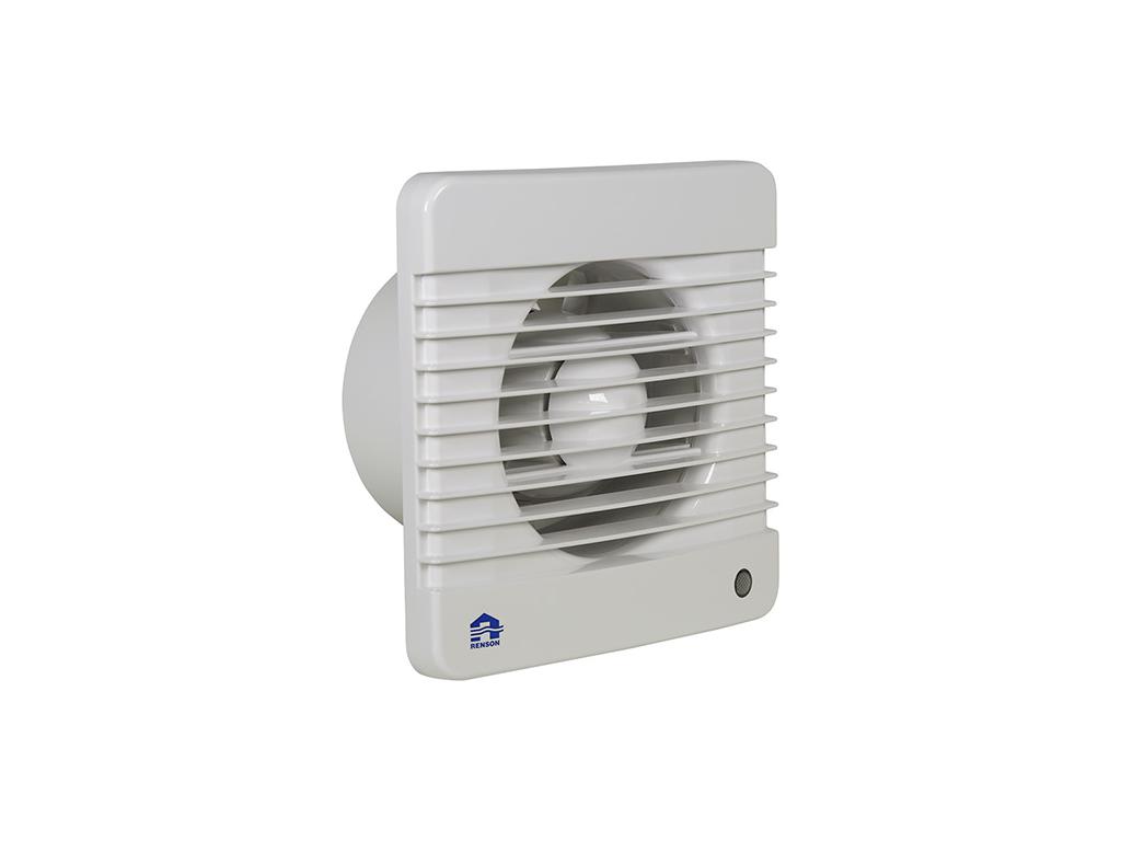 MECHANISCHE VENTILATOR VOCHTSENSOR EN TIMER 7402H WIT Ø 125MM