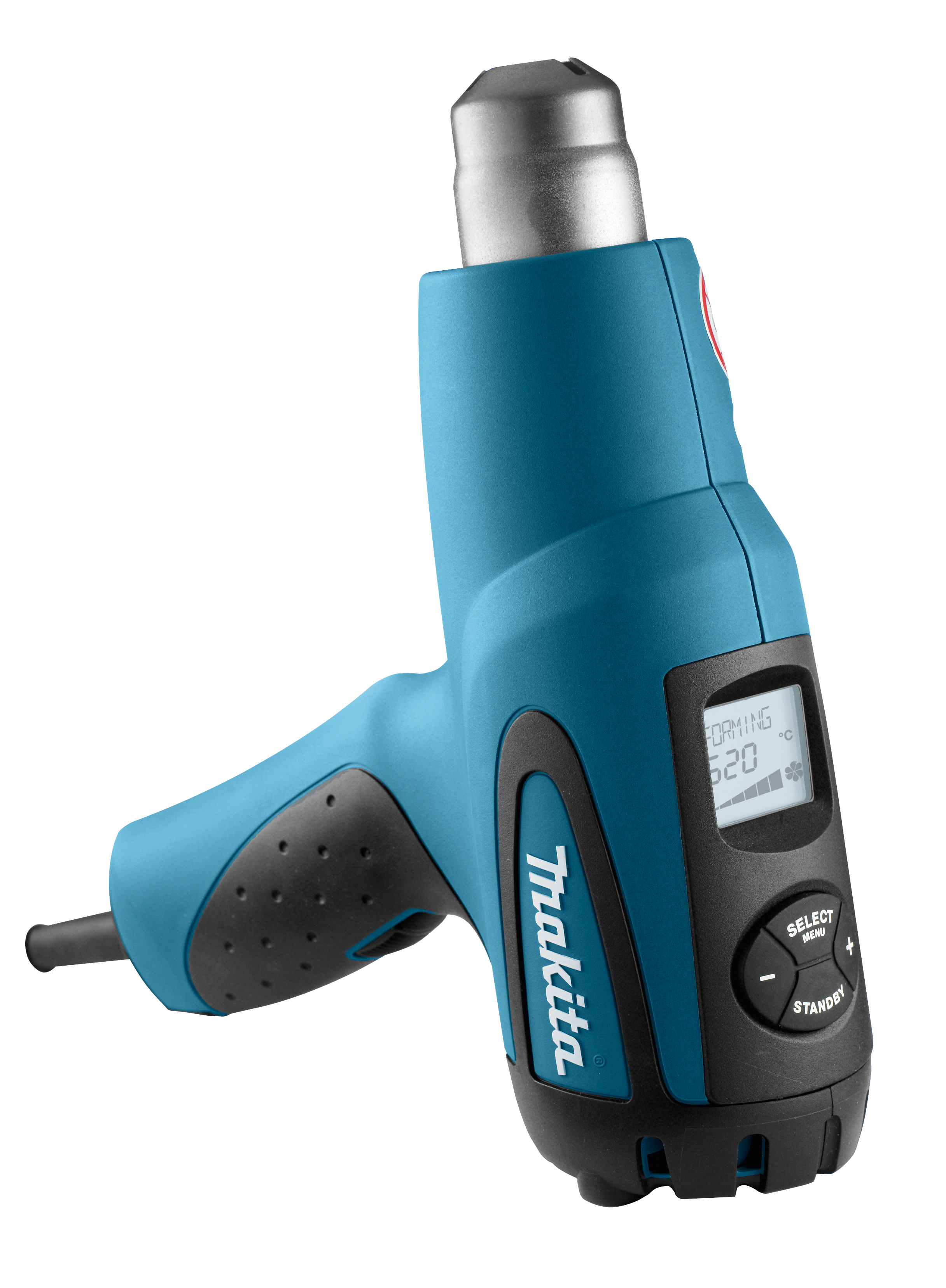 Heteluchtpistool Met Regelbare Temp 2000w 650° Met Extra Acc In Koffer