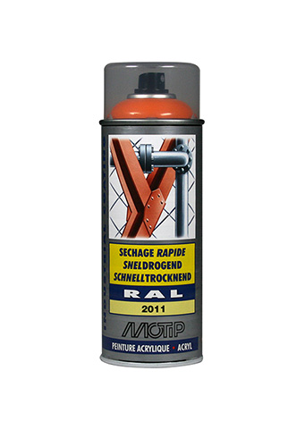 SPRAY ACRYL RAL 2011 DIEP ORANJE 400ML