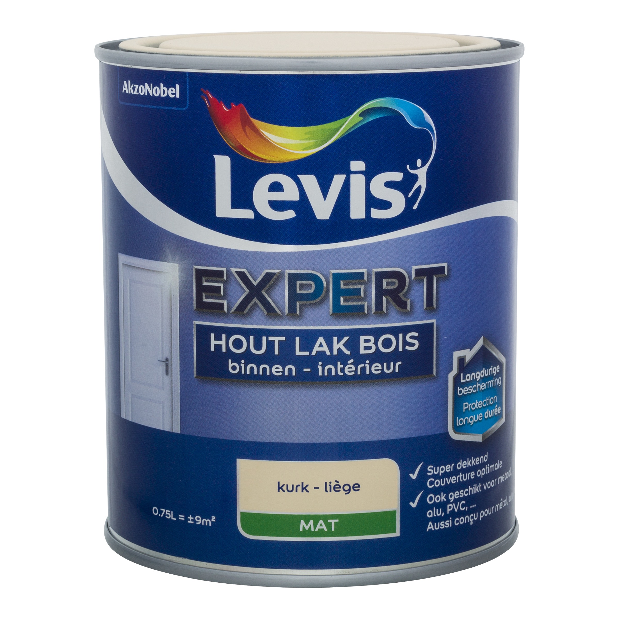 Lak Expert Hout Binnen Mat 750 Ml Kurk